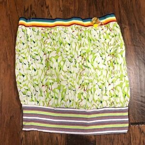 NWOT wet seal tube top rainbow